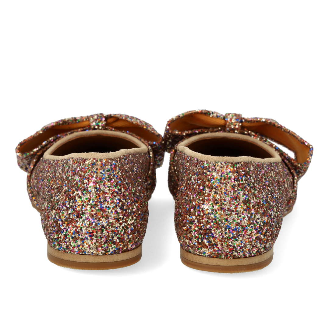 Sløjfeballerina i funklende glitter