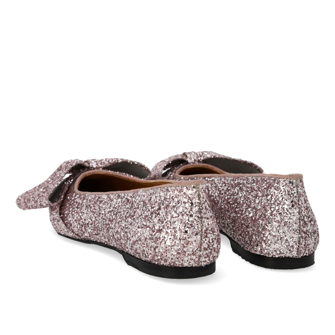 Sløjfeballerina i funklende glitter