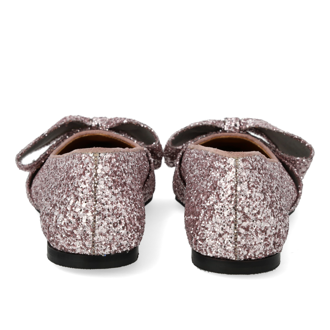 Sløjfeballerina i funklende glitter
