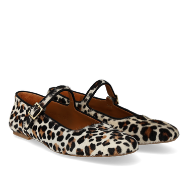 Mary Jane ballerina i pony-pels