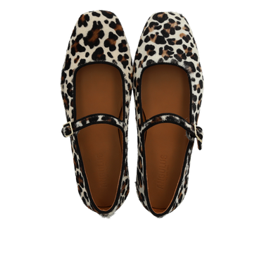 Mary Jane ballerina i pony-pels