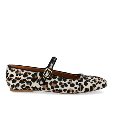 Mary Jane ballerina i pony-pels