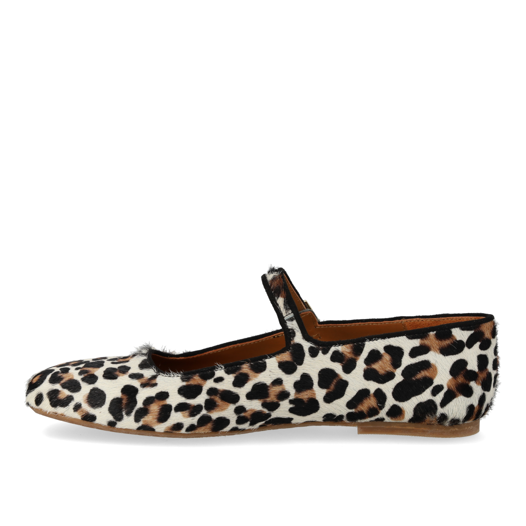 Mary Jane ballerina i pony-pels