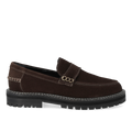 Penny loafer med kontraststikninger
