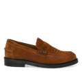 Penny loafer med håndflettet detalje