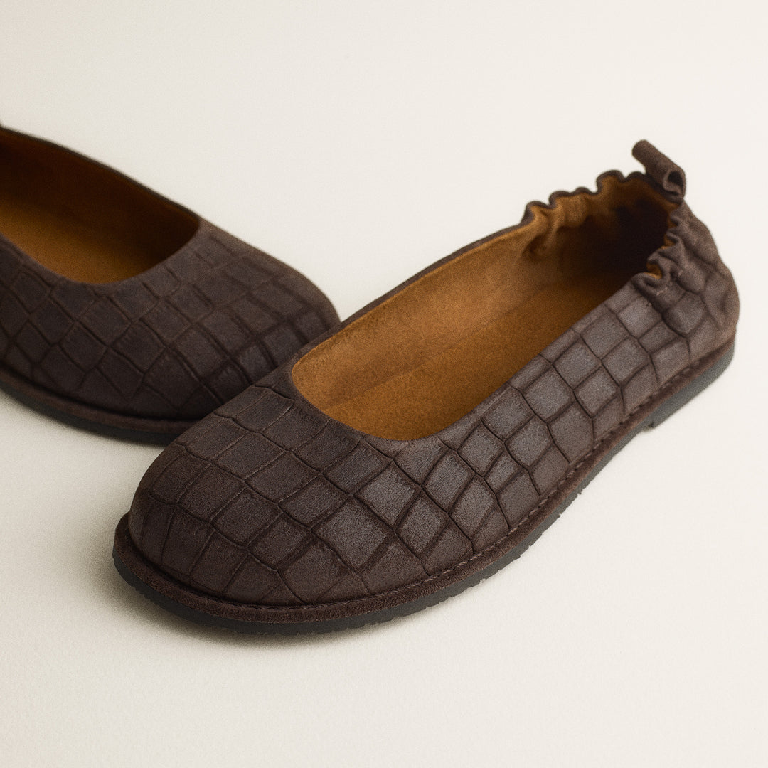 Ballerina med bred pasform
