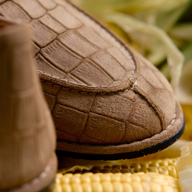 Ultrablød loafer med stikningsdetalje