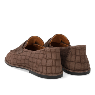 Ultrablød loafer med stikningsdetalje