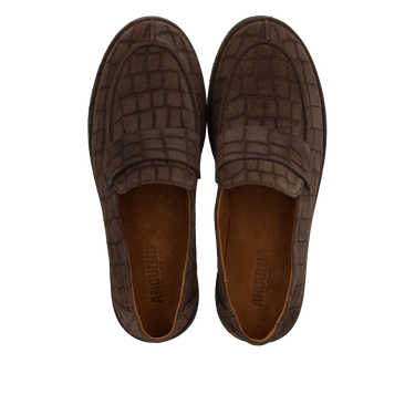 Ultrablød loafer med stikningsdetalje