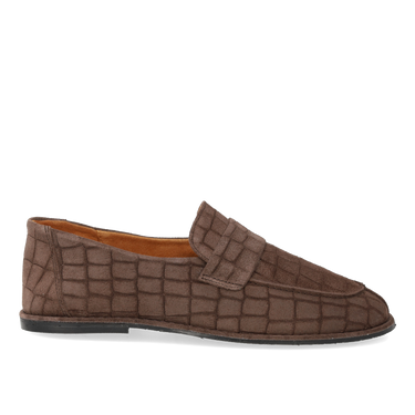 Ultrablød loafer med stikningsdetalje