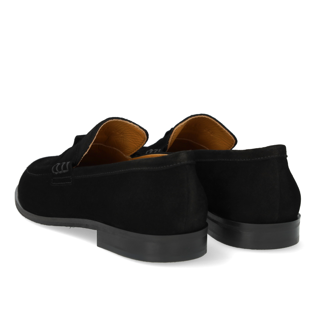 Loafer med fletdetalje