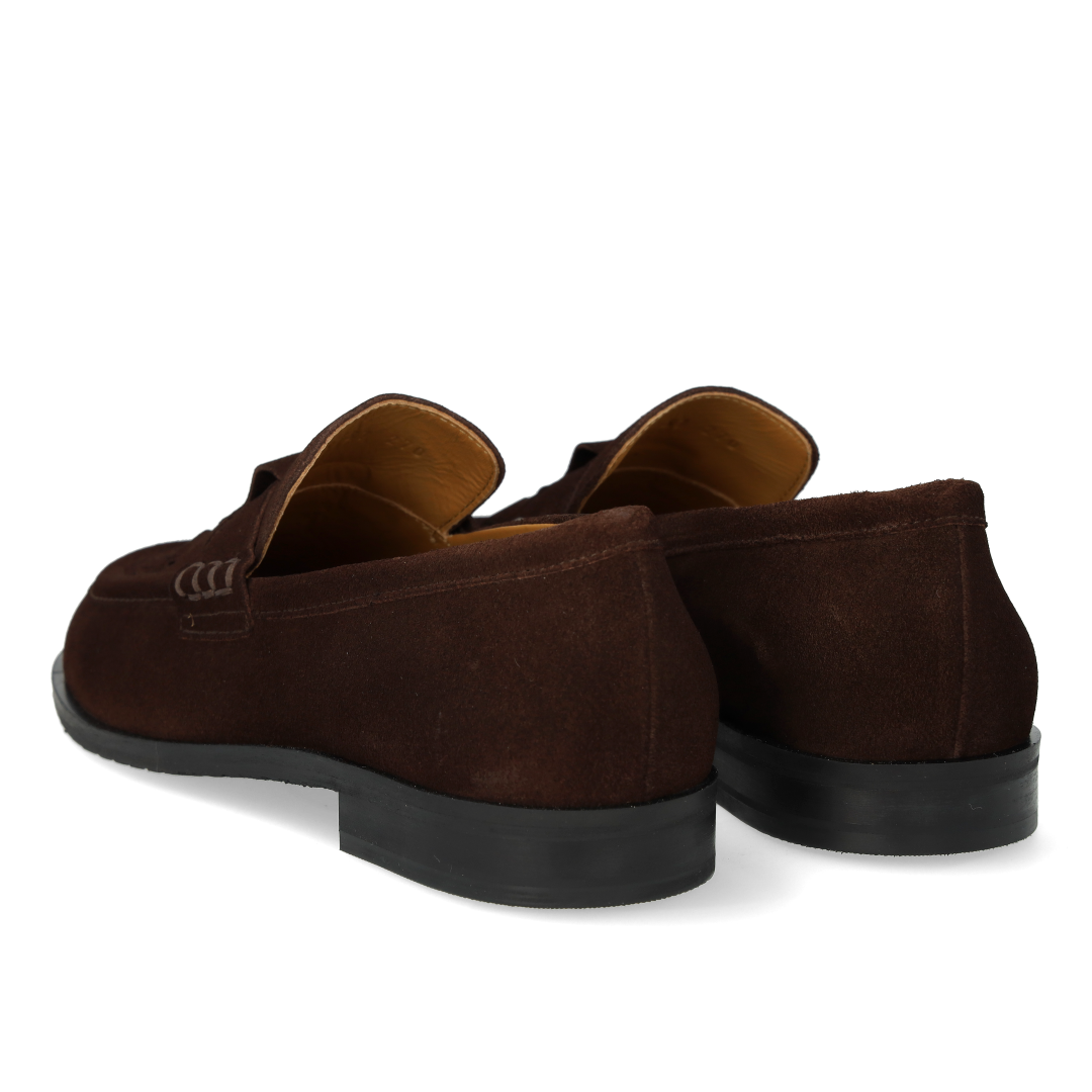Loafer med fletdetalje