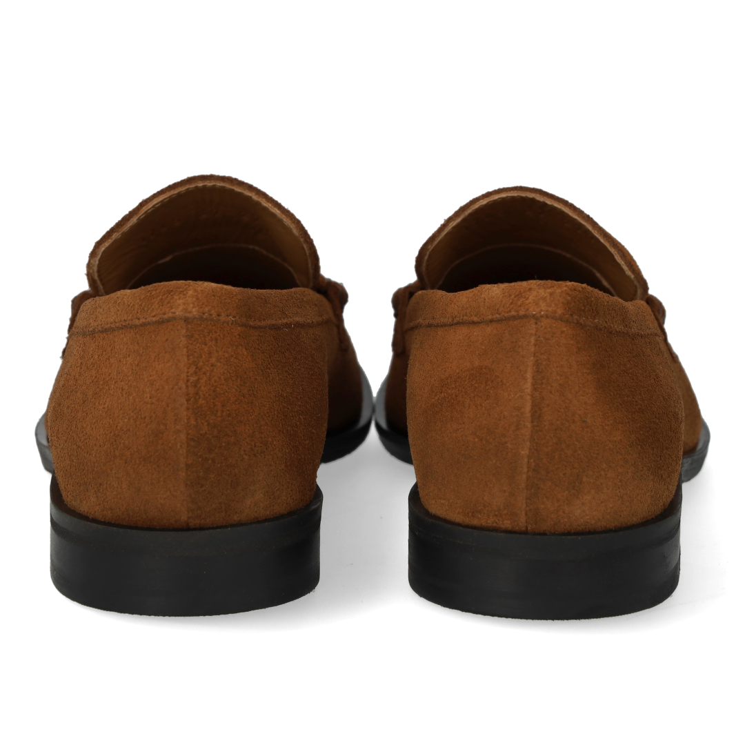 Loafer med fletdetalje