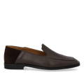 Loafer med ruskindsdetalje