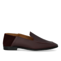 Loafer med ruskindsdetalje