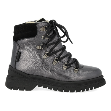 TEX-Snørestøvle med lynlås og uldfoer