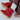 Angulus TEX-støvle med hjerter og velcrolukning