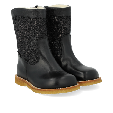 TEX Støvle med Glitter og Lynlås