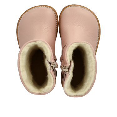 TEX-støvle med hjerte og lynlås