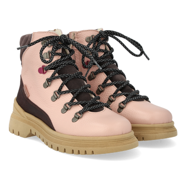 Colourblock TEX-snørestøvle med kontrast eyelet