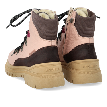 Colourblock TEX-snørestøvle med kontrast eyelet