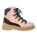 Colourblock TEX-snørestøvle med kontrast eyelet
