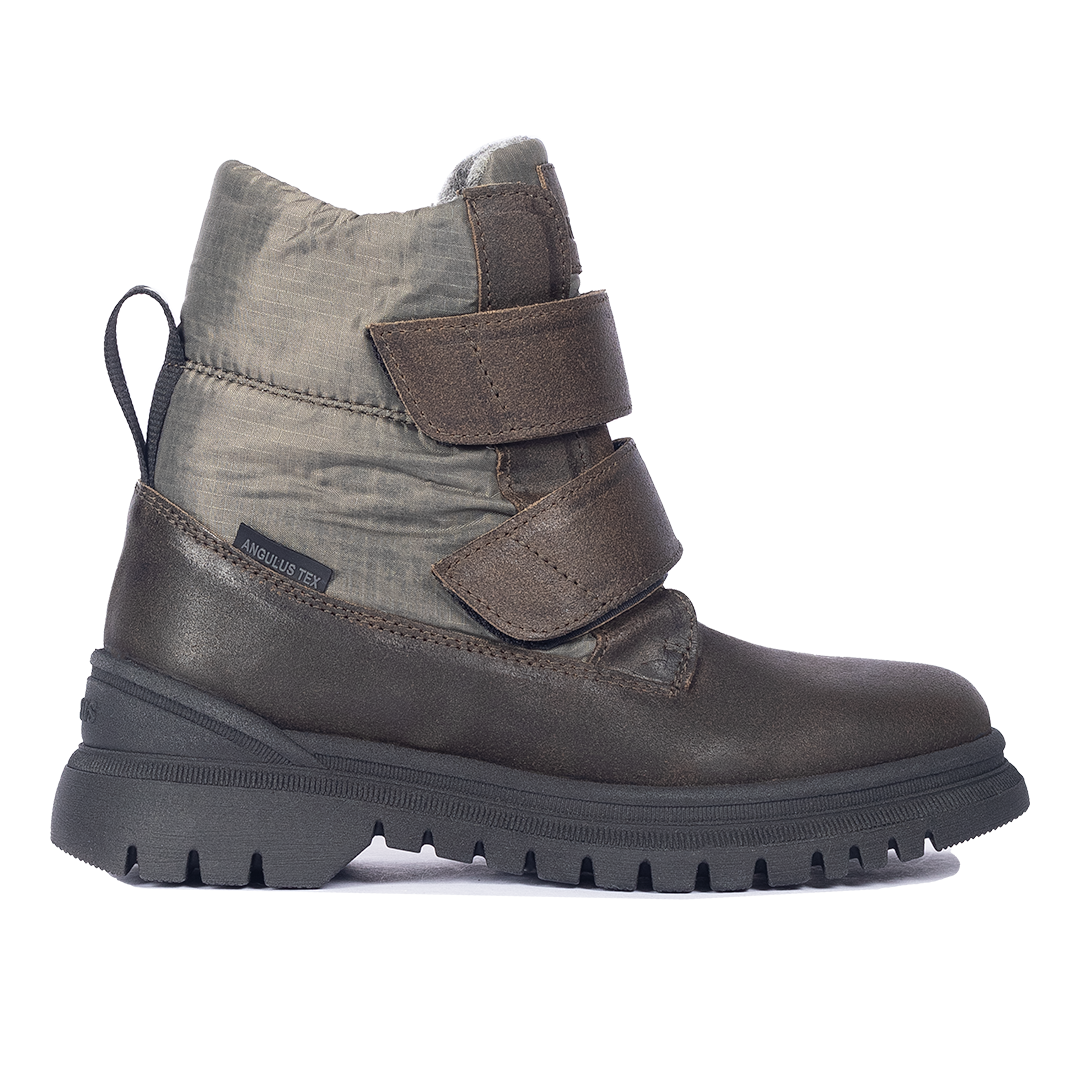 TEX-Støvle med logobånd og velcro