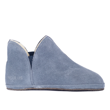 Tofarvet hjemmesko med blødt lammeuldsfoer
