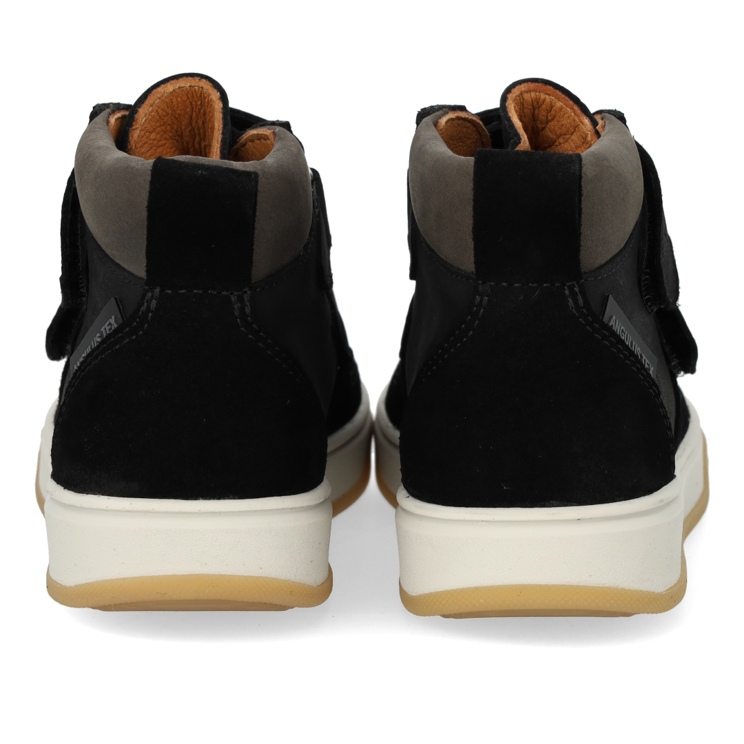 High-top TEX-sneaker i læder