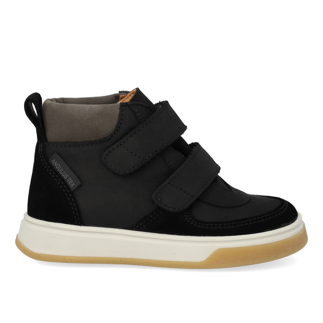 High-top TEX-sneaker i læder