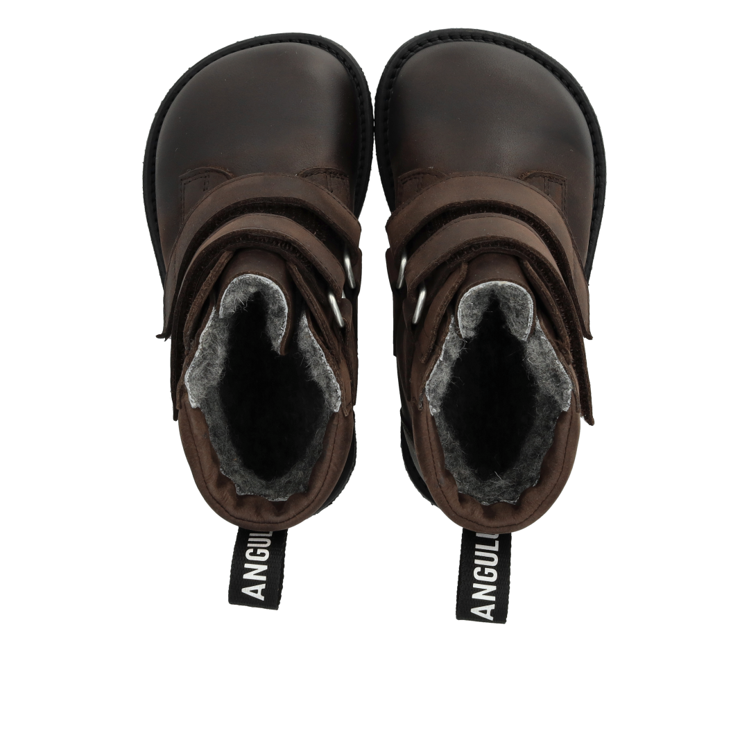 TEX-støvle med velcro og logostrop