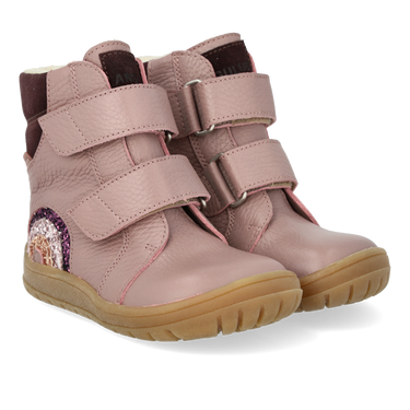 TEX-støvle med funklende glitterregnbue