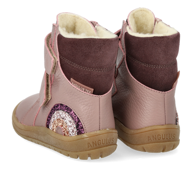 TEX-støvle med funklende glitterregnbue