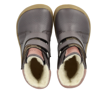 TEX-støvle med funklende glitterregnbue