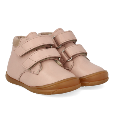 Den første sko med merino uldfoer