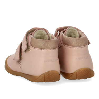 Den første sko med merino uldfoer