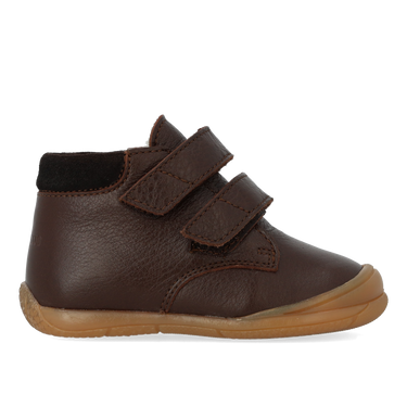 Den første sko med merino uldfoer