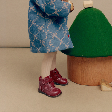 Begynder TEX-støvle med hjertebroderi