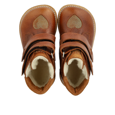 TEX-støvle med funklende glitterhjerter