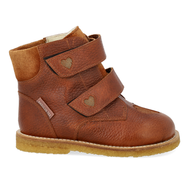 TEX-støvle med funklende glitterhjerter