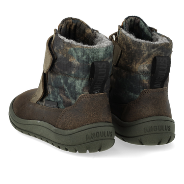 TEX-støvle i nylon med slidstærke læderdetaljer