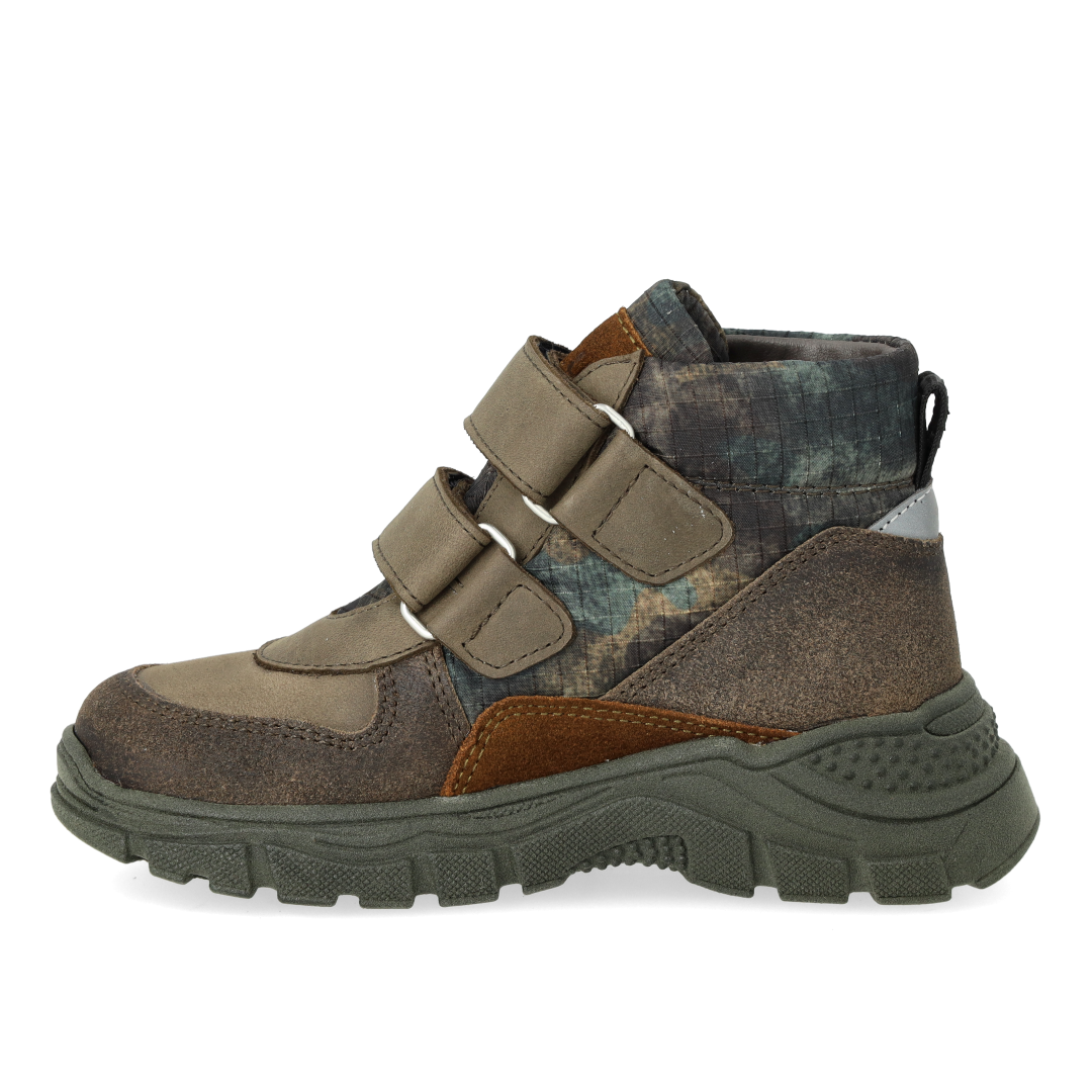 High-top TEX-sneaker i genanvendt nylon