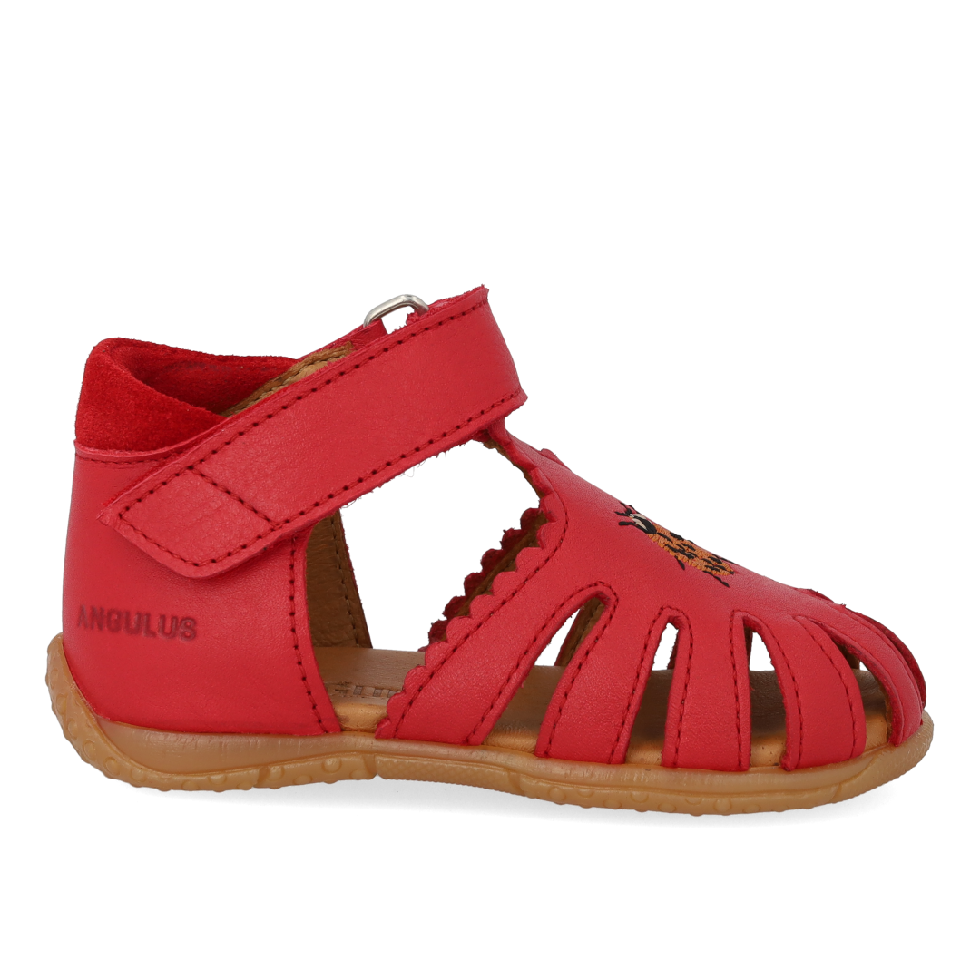 Sandal med broderi