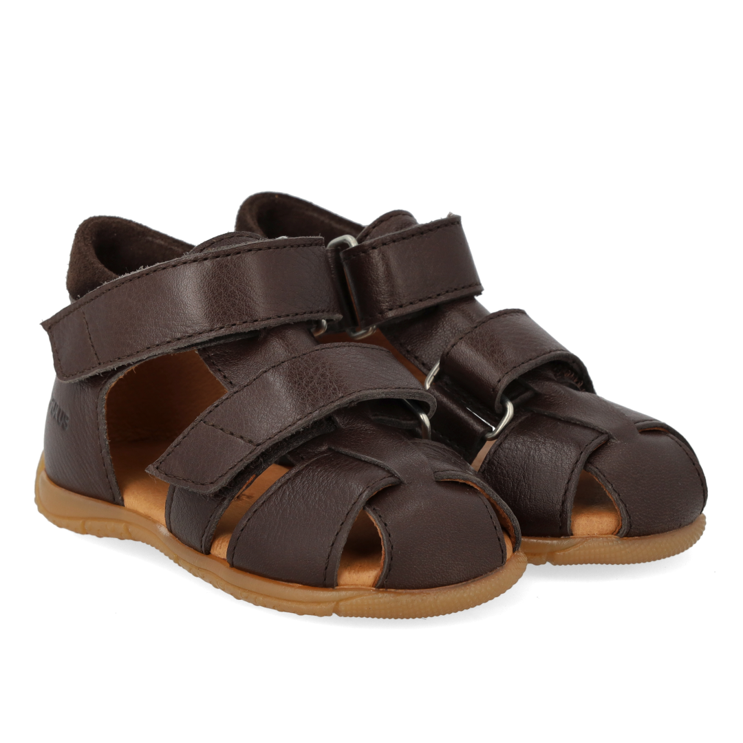 Sandal med dobbelt velcro