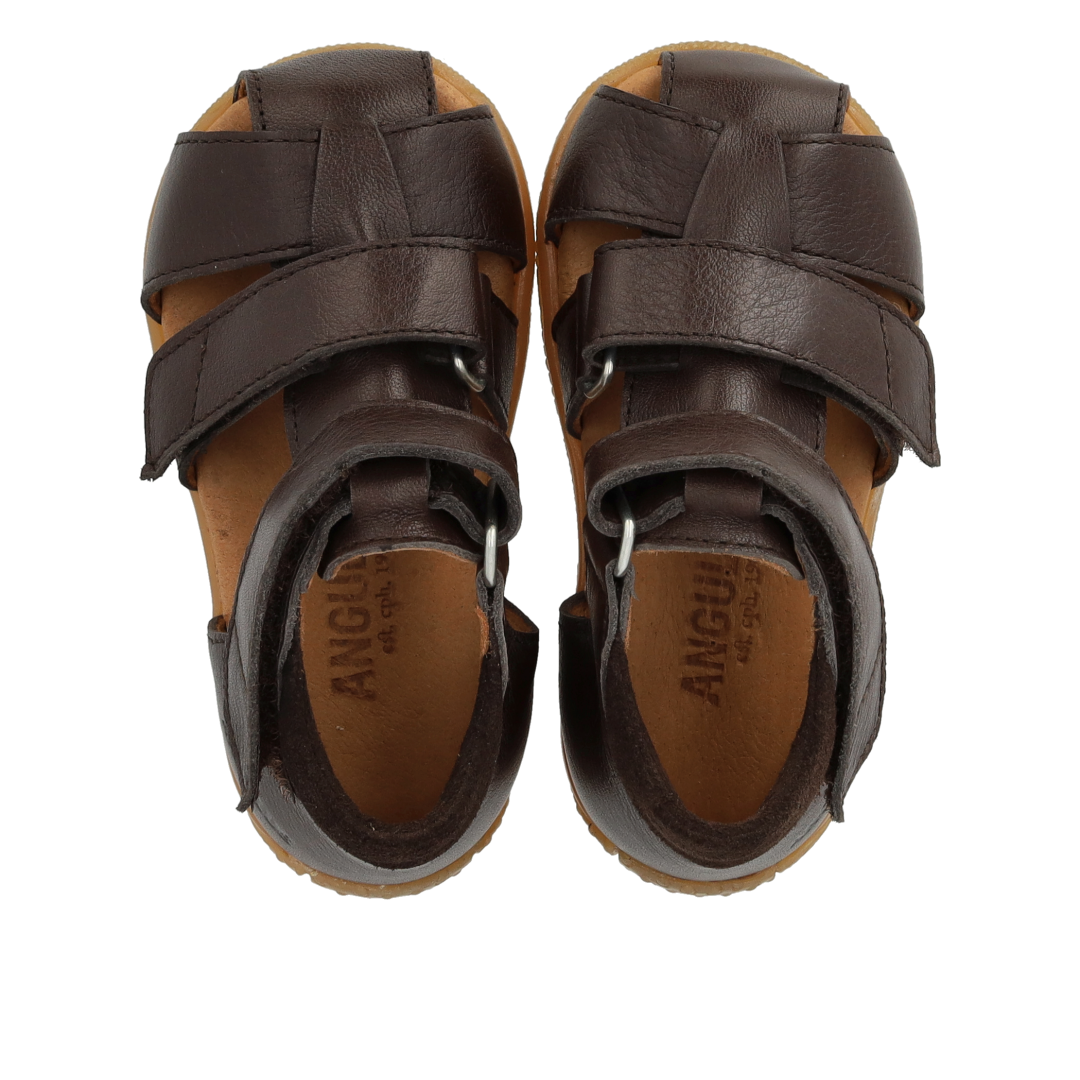 Sandal med dobbelt velcro