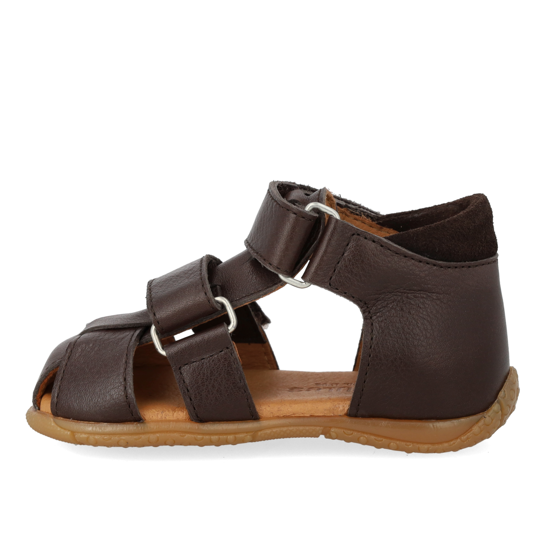 Sandal med dobbelt velcro