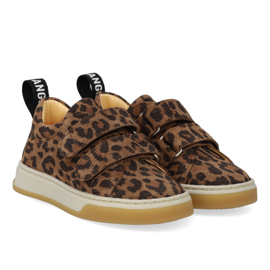 Sneaker med logobånd og velcro