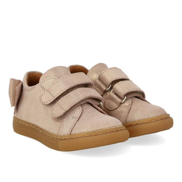 Begynder sneaker med sløjfedetalje på hælen