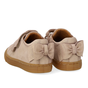 Begynder sneaker med sløjfedetalje på hælen