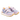 Angulus Glittersneaker med velcrolukning